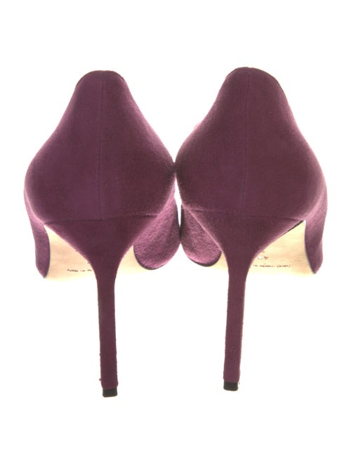 Manolo Blahnik Suede Pumps