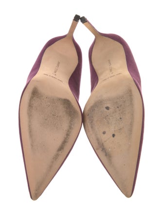 Manolo Blahnik Suede Pumps