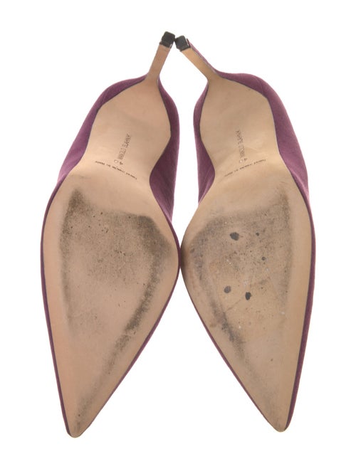 Manolo Blahnik Suede Pumps