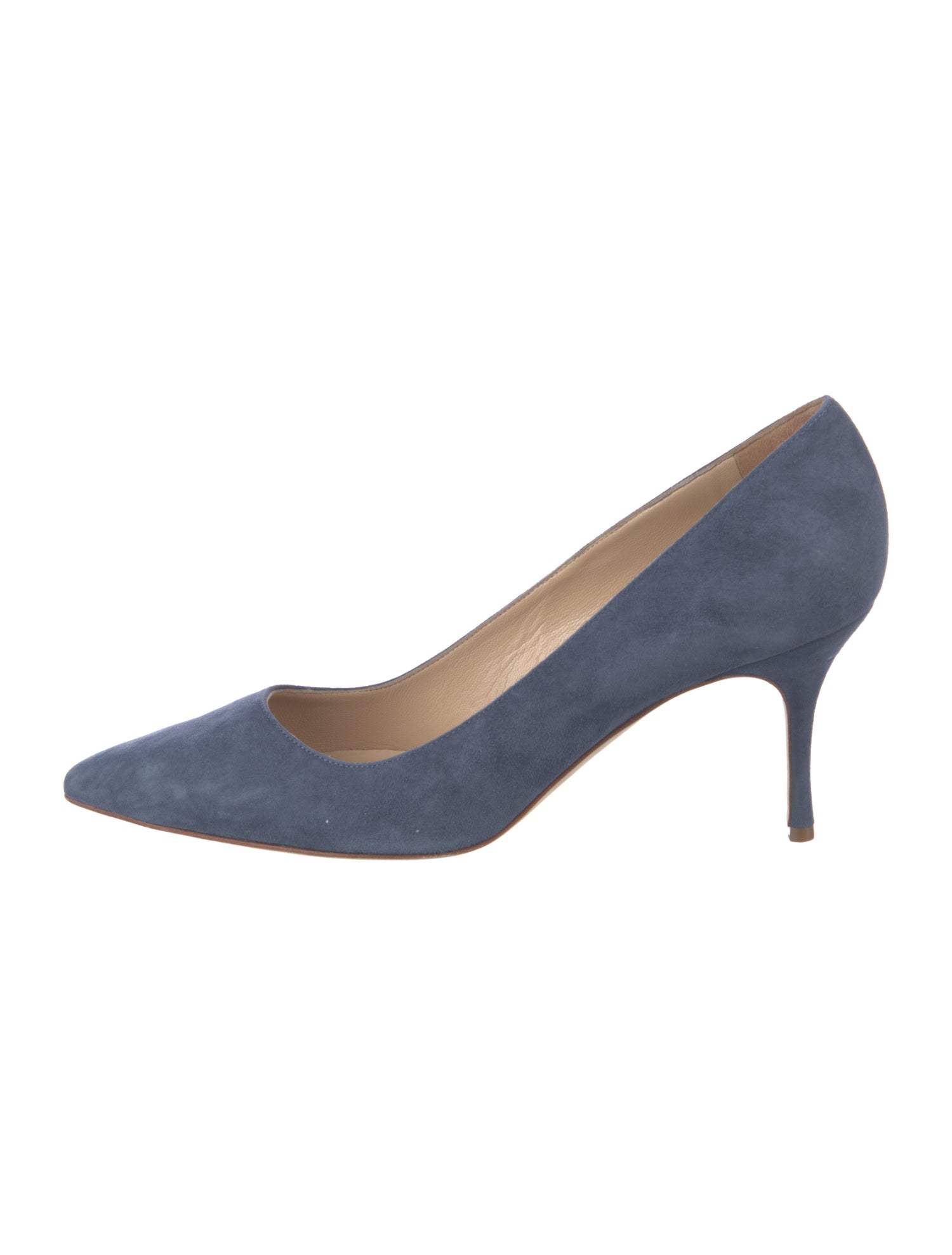 Manolo Blahnik Suede Pumps