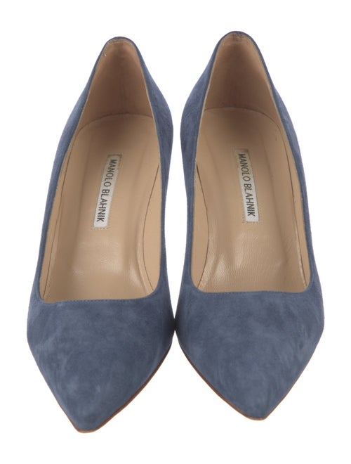 Manolo Blahnik Suede Pumps