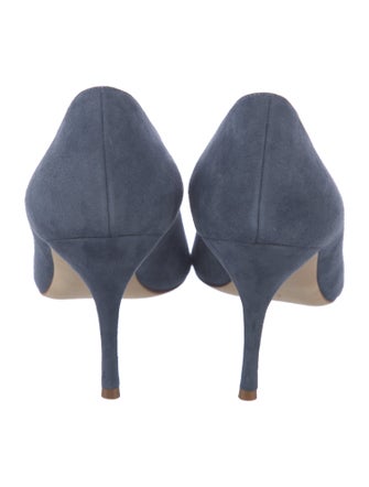Manolo Blahnik Suede Pumps
