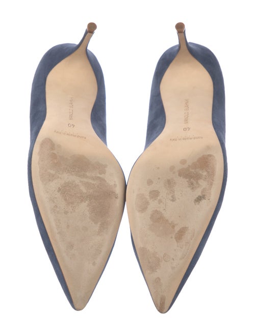 Manolo Blahnik Suede Pumps