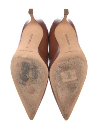 Manolo Blahnik Leather Pumps