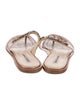 Manolo Blahnik Snakeskin Animal Print Slides