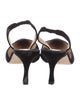 Manolo Blahnik Suede Slingback Pumps