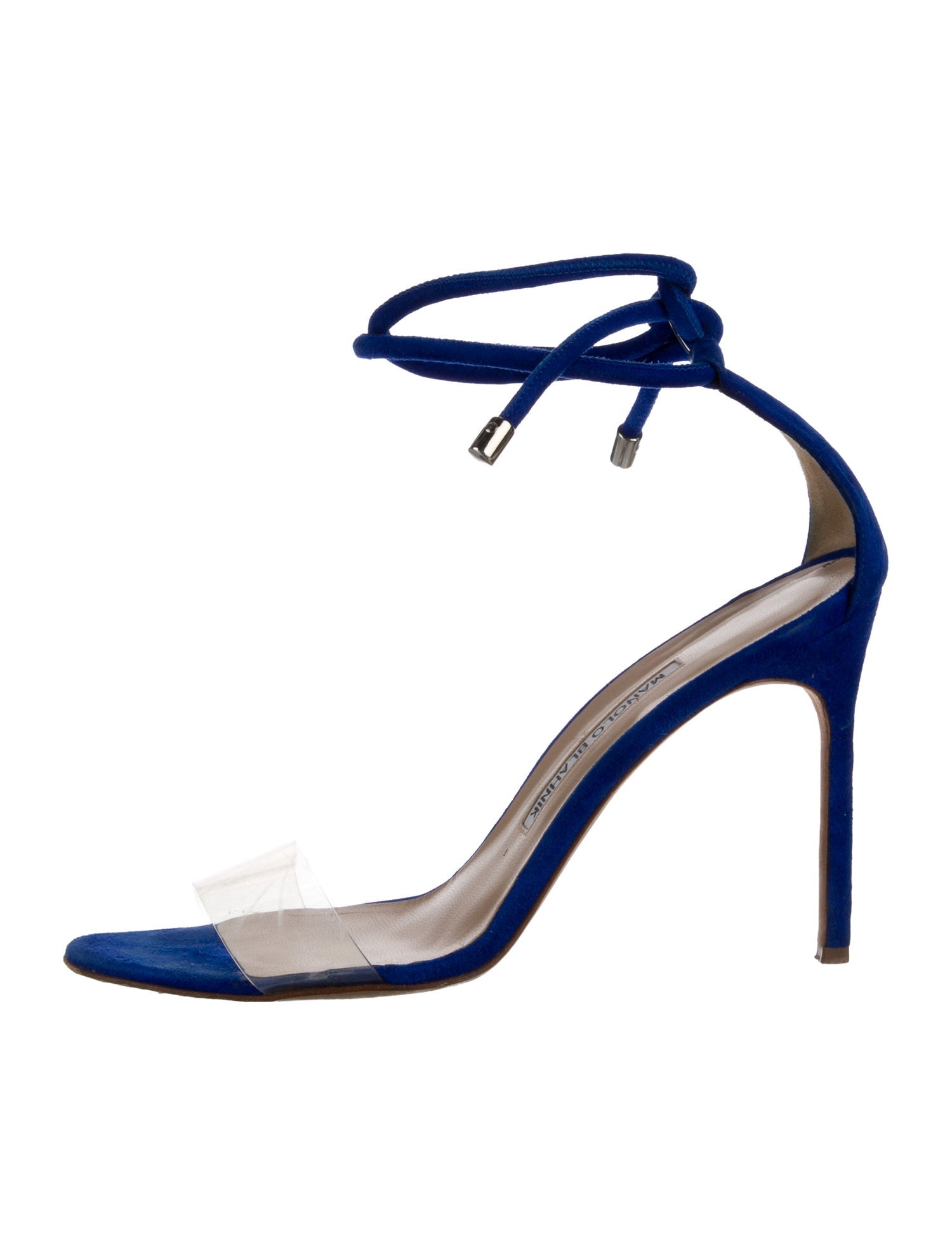 Manolo Blahnik Suede Sandals