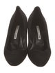 Manolo Blahnik Suede Pumps