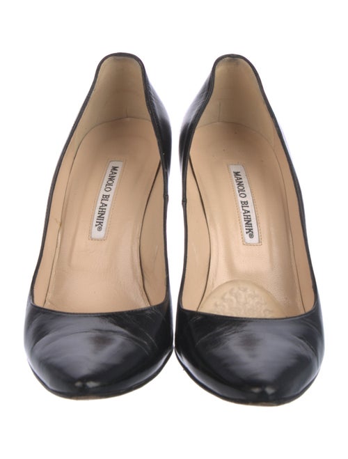 Manolo Blahnik Leather Pumps