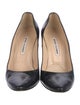 Manolo Blahnik Leather Pumps