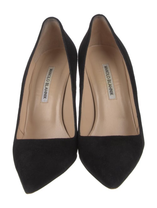 Manolo Blahnik Suede Pumps