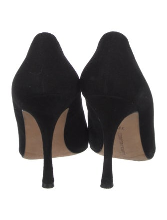 Manolo Blahnik Suede Pumps