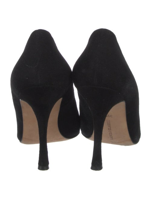 Manolo Blahnik Suede Pumps