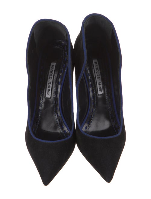 Manolo Blahnik Suede Pumps