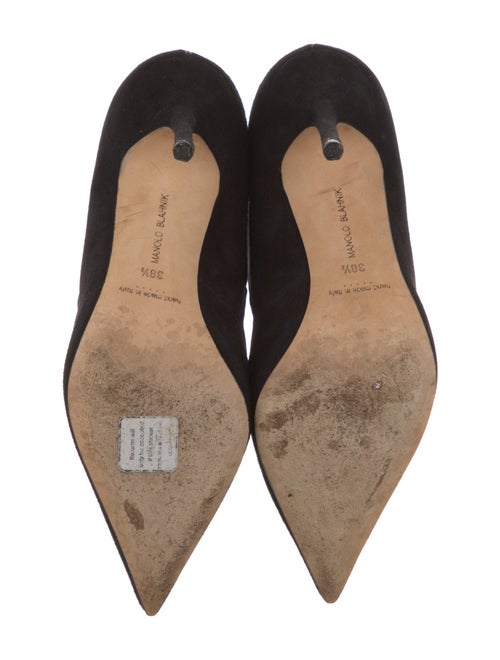 Manolo Blahnik Suede Pumps