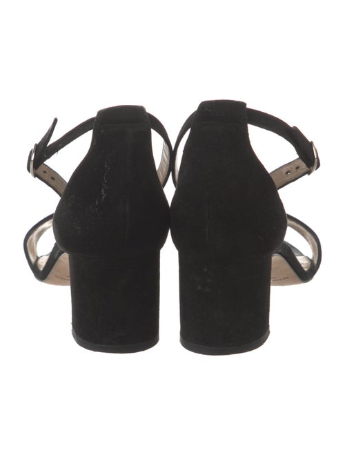 Manolo Blahnik Suede Sandals
