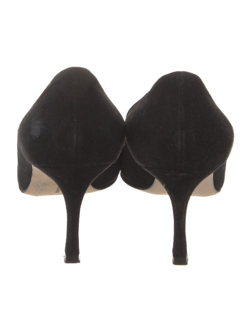 Manolo Blahnik Suede Pumps