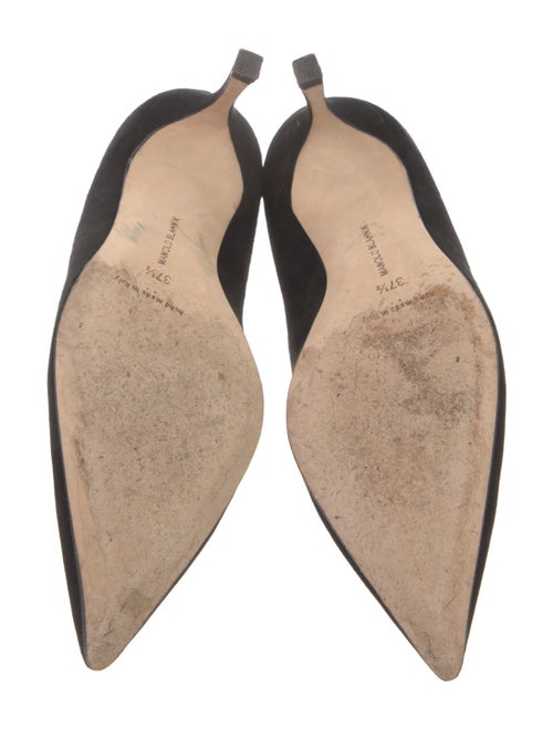 Manolo Blahnik Suede Pumps