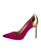 Manolo Blahnik Suede Pumps