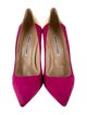 Manolo Blahnik Suede Pumps