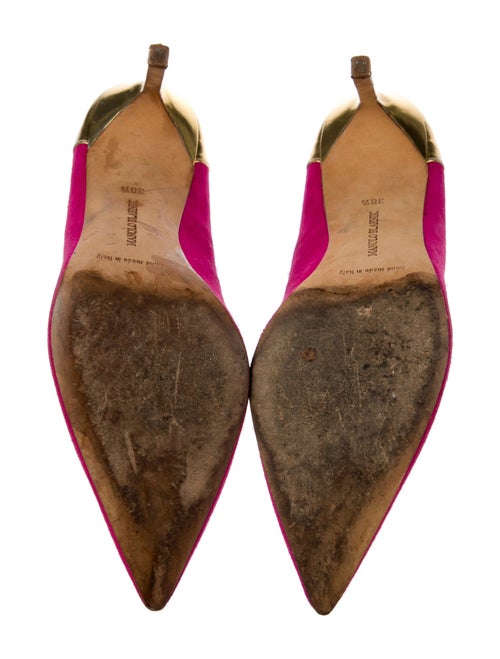 Manolo Blahnik Suede Pumps