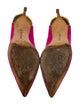 Manolo Blahnik Suede Pumps