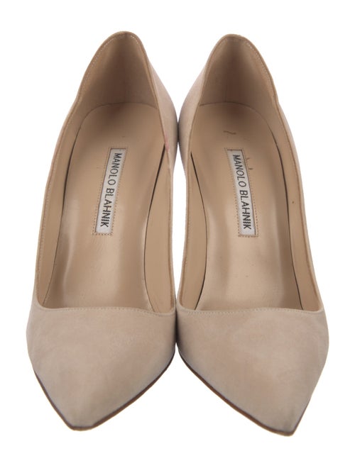 Manolo Blahnik Suede Pumps