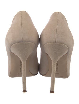 Manolo Blahnik Suede Pumps