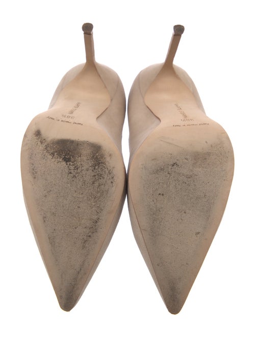 Manolo Blahnik Suede Pumps