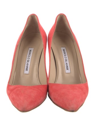 Manolo Blahnik Suede Pumps