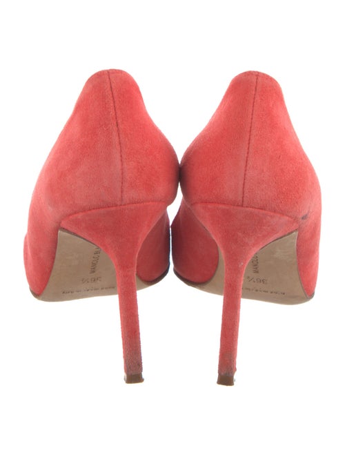 Manolo Blahnik Suede Pumps