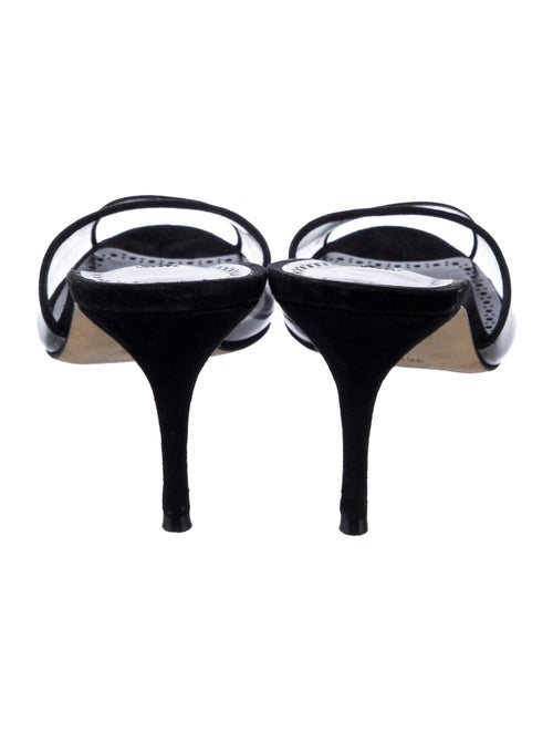 Manolo Blahnik PVC Slides