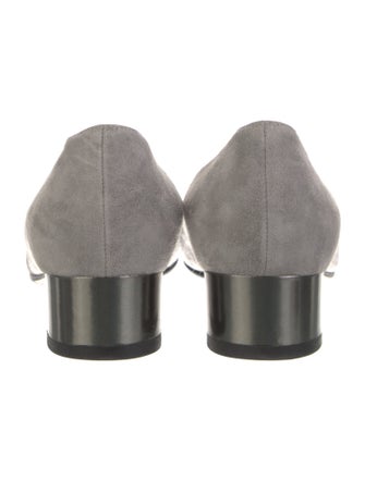 Manolo Blahnik Suede Flats