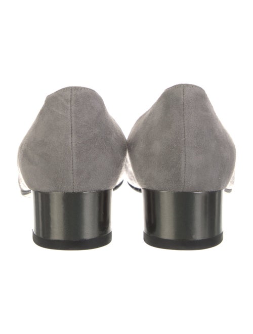 Manolo Blahnik Suede Flats