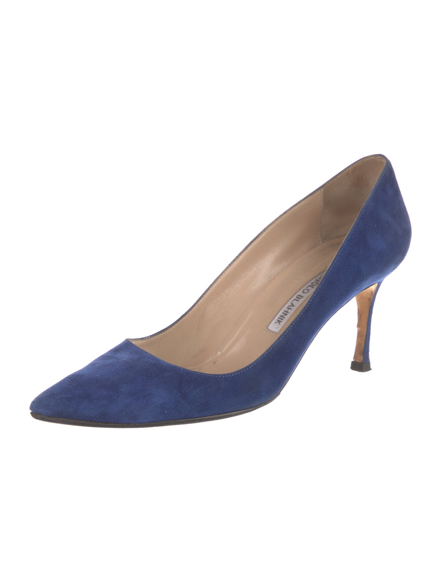 Manolo Blahnik Suede Pumps