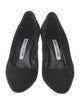 Manolo Blahnik Suede Pumps