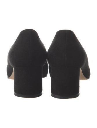 Manolo Blahnik Suede Pumps