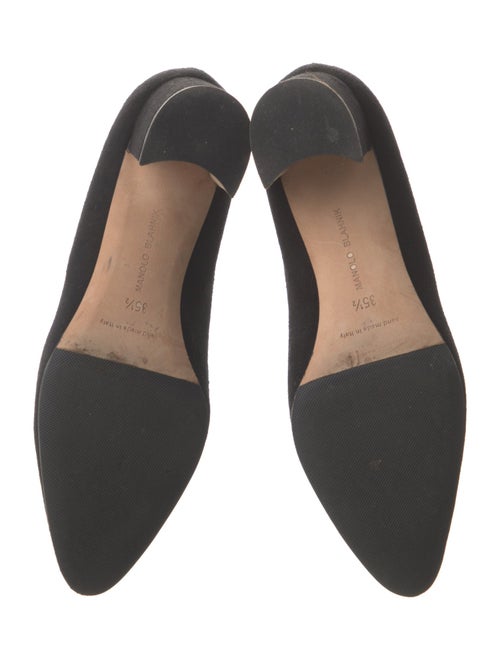 Manolo Blahnik Suede Pumps