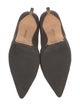 Manolo Blahnik Suede Cutout Accent Pumps