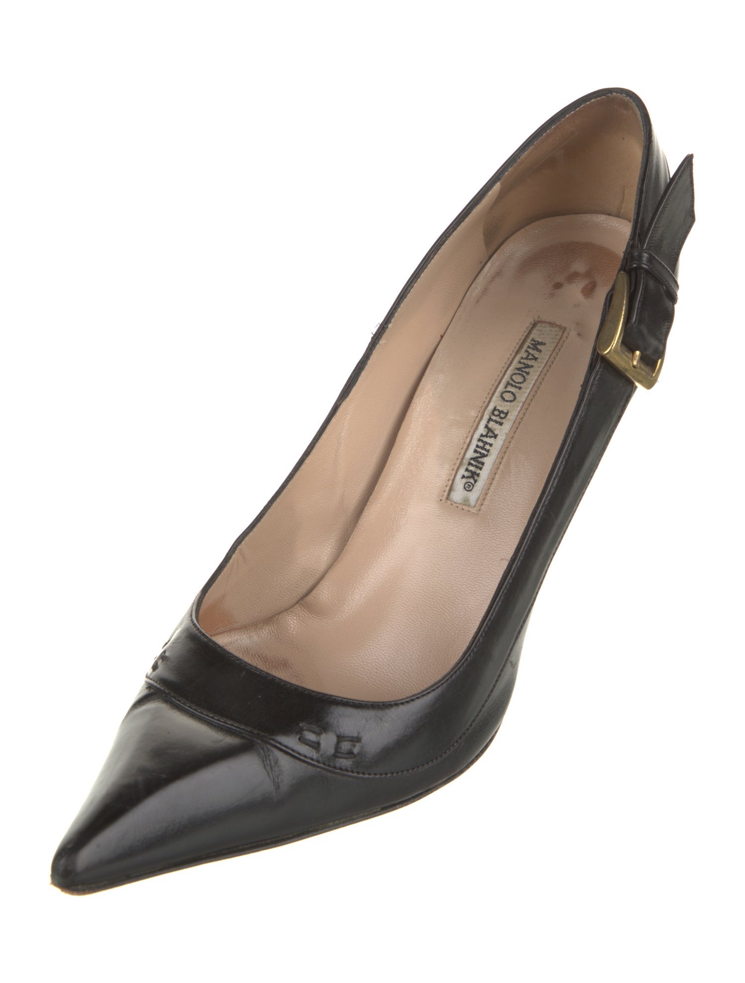 Manolo Blahnik Leather Pumps