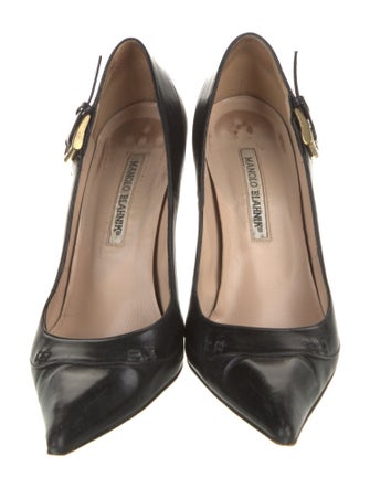 Manolo Blahnik Leather Pumps