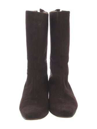 Manolo Blahnik Suede Boots