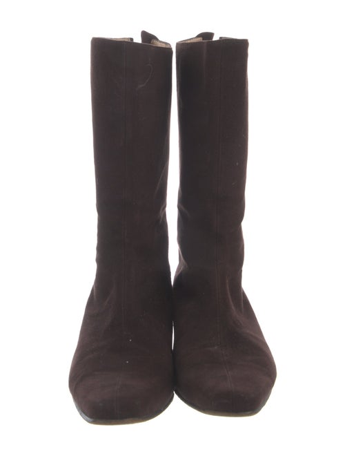 Manolo Blahnik Suede Boots