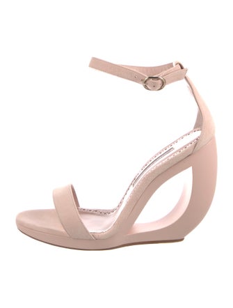 Manolo Blahnik Suede Sandals