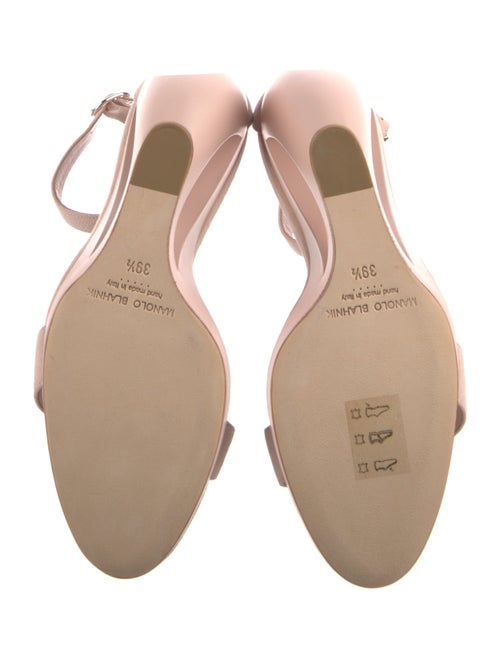 Manolo Blahnik Suede Sandals