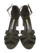 Manolo Blahnik Suede Sandals