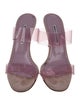 Manolo Blahnik PVC Slides