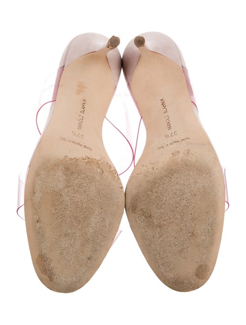 Manolo Blahnik PVC Slides