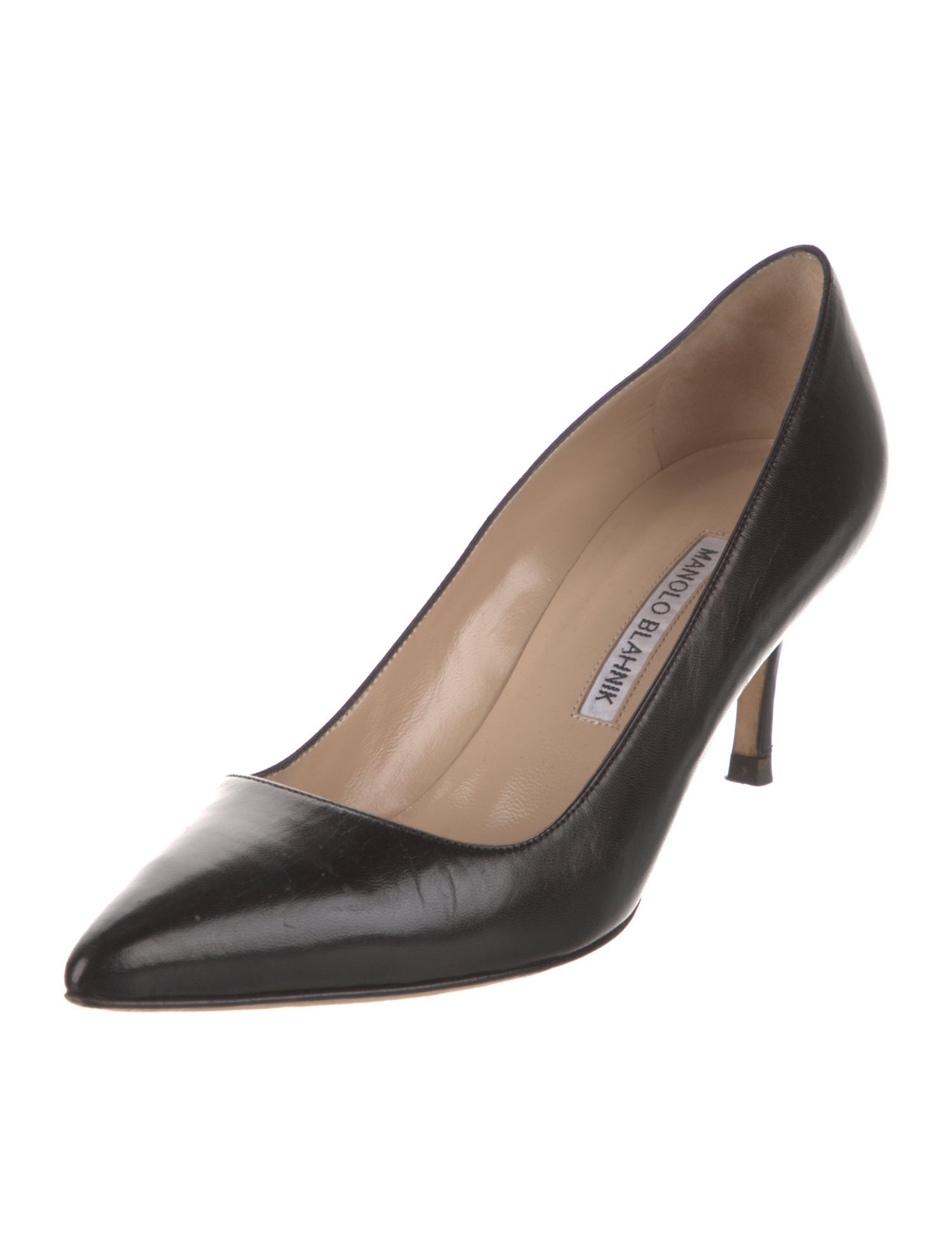 Manolo Blahnik Leather Pumps