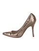 Manolo Blahnik Sequins Sequin Embellishments Pumps